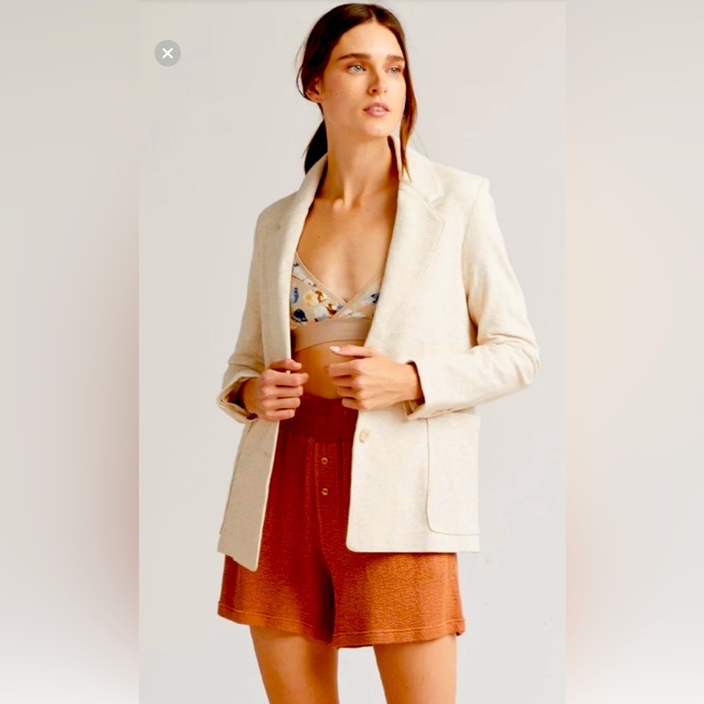 Richer Poorer Rustic Cotton Blazer